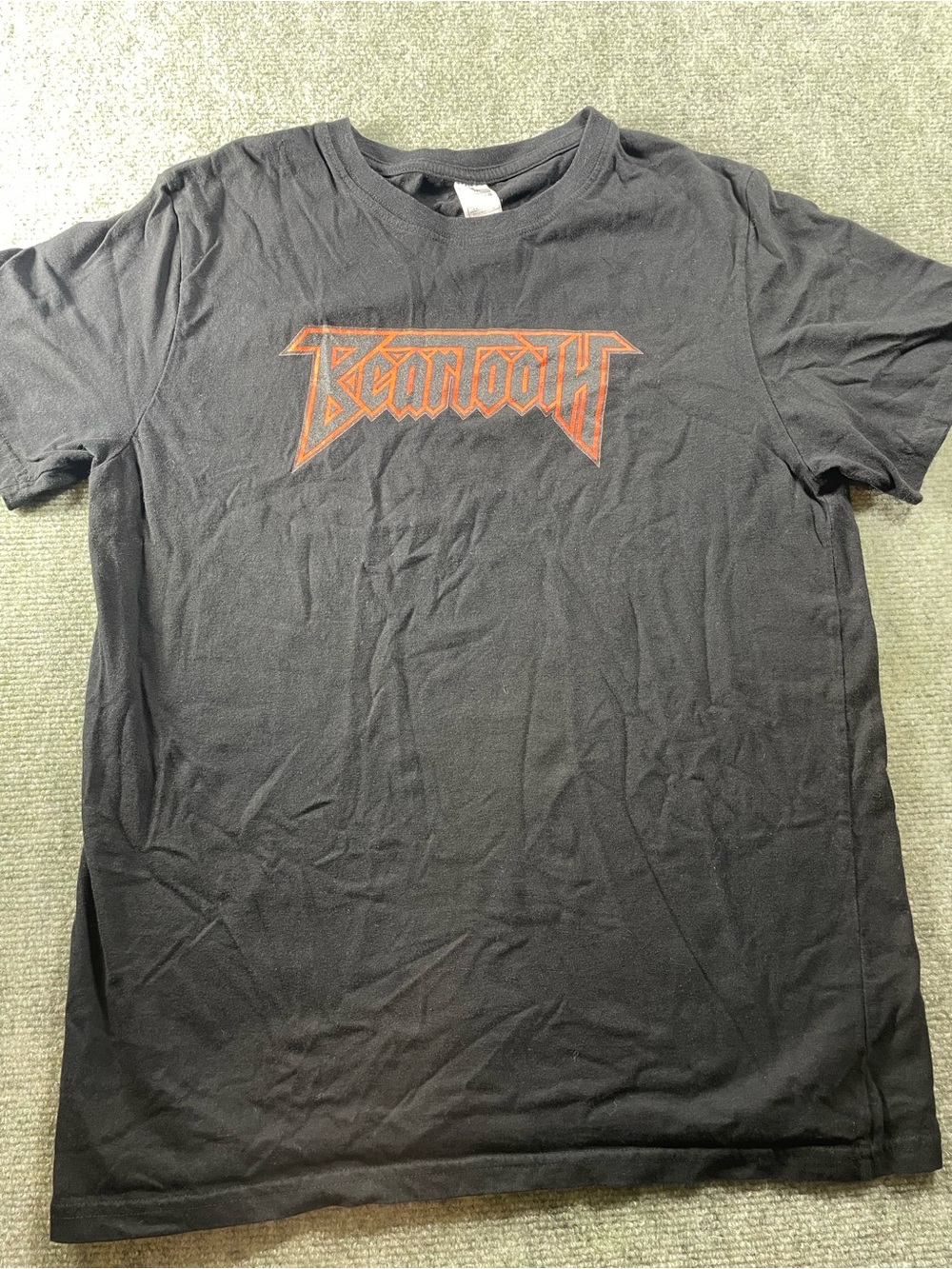 Beartooth Band Black Graphic Logo Crewneck T-Shirt - Brand Unspecified